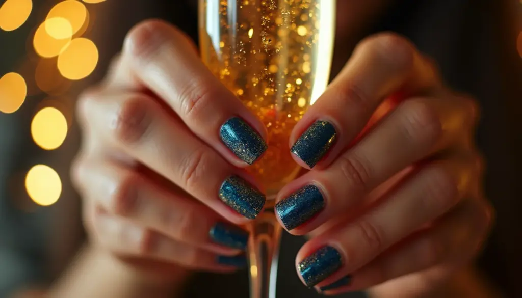 90 Ideias de Decoração de Unha para o Ano Novo que Duram a Festa