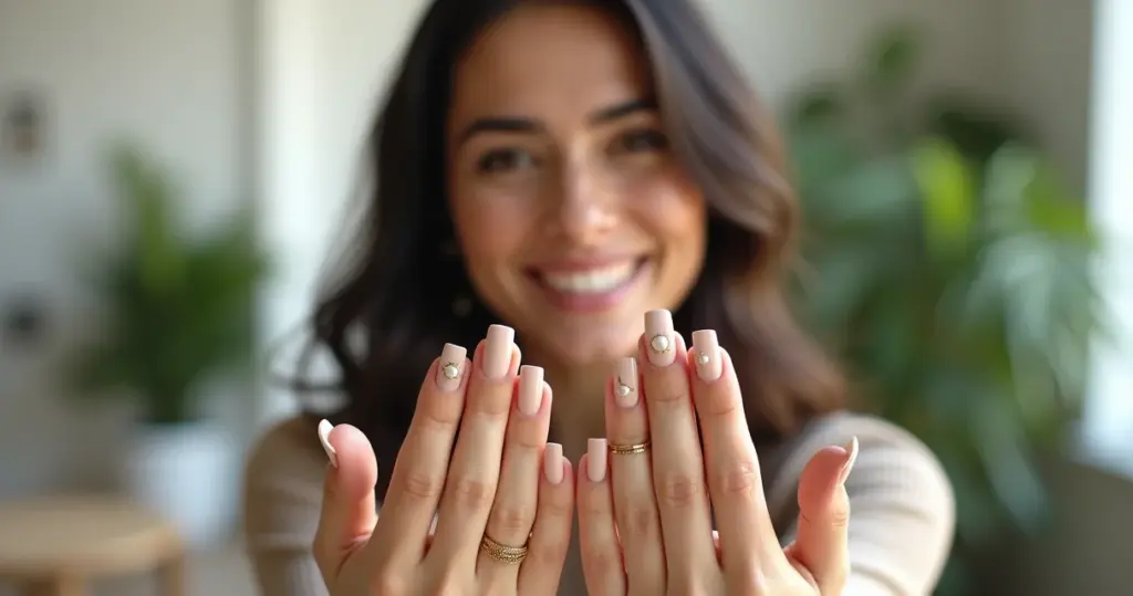 17 Ideias de Decoracao Unha em Gel que Impressionam sem Exagero