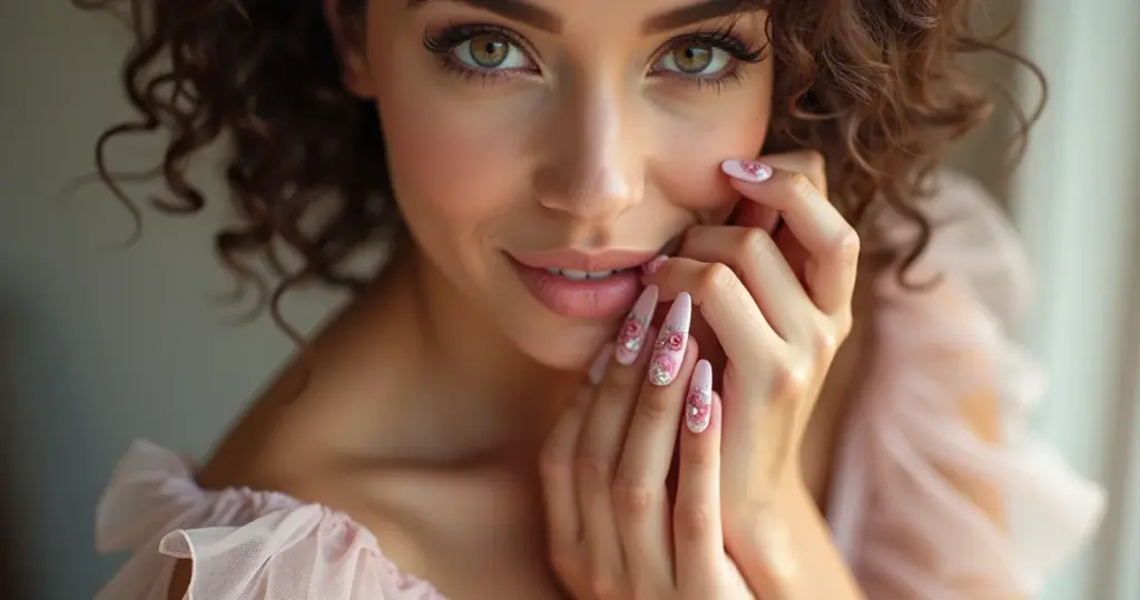 18+ Ideias de Decoração Unha Rosa que Transformam Qualquer Look