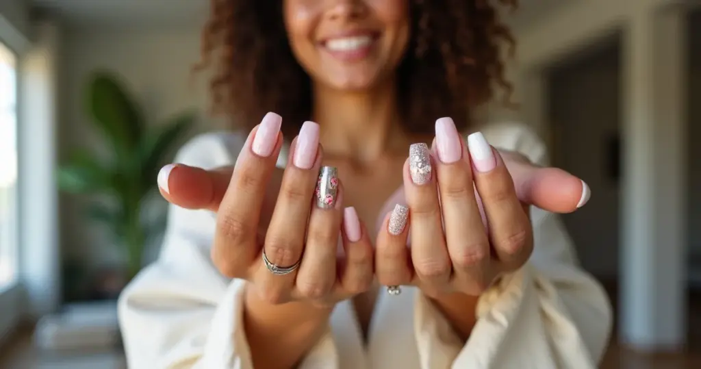 17 Ideias de Decorações de Unha de Gel que Duram 3 Semanas