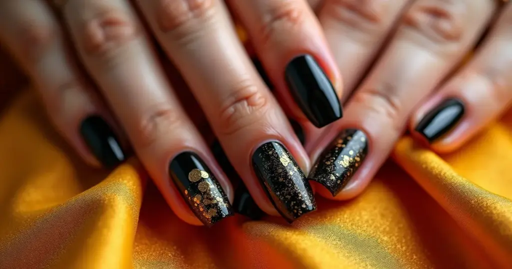 9 Ideias de Unha Encapsulada Preta: Brilho Profundo por 4 Semanas 9 Ideias de Unha Encapsulada Preta: Brilho Profundo por 4 Semanas