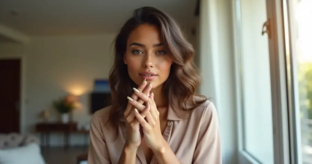 Folha de ouro para unha: como ter unhas de luxo em 30 minutos