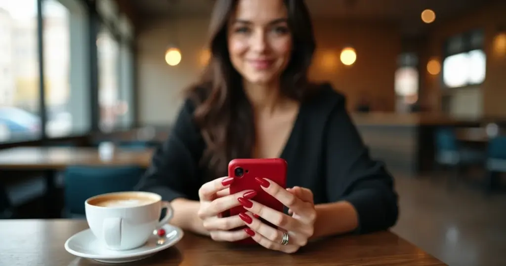 23 Ideias de Foto de Unha em Gel Vermelha Que Vão Bombar Seu Feed