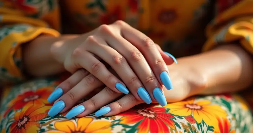 27 Ideias de Fotos de Unha Azul que Vão Transformar Seu Visual em 2026