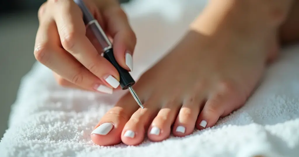 Francesinha na unha do pé: o detalhe que alonga e eleva seu visual por semanas