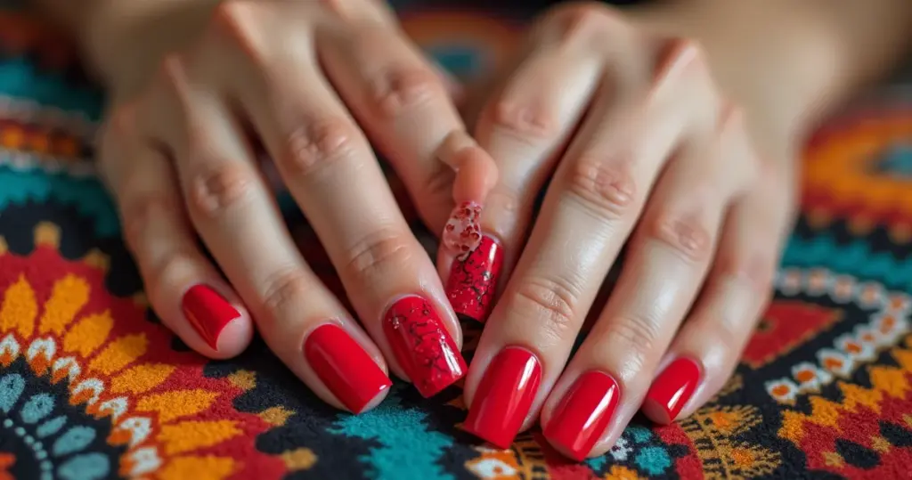 18 Ideias de Gel Decoração de Unha Vermelha para 2026: Obras de Arte que Duram 21 Dias