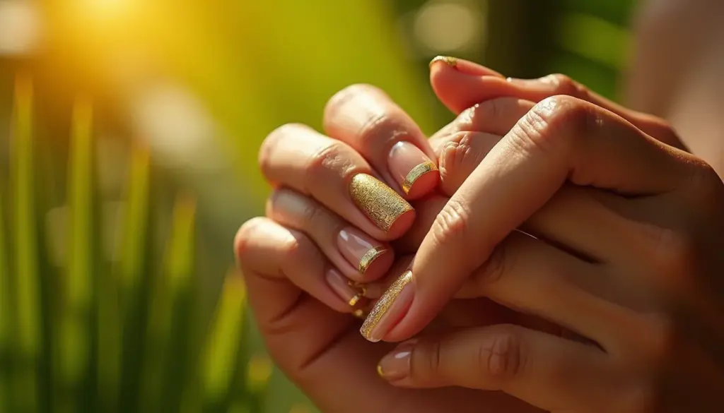 43 Ideias de Unha Dourada para Arrasar em 2026