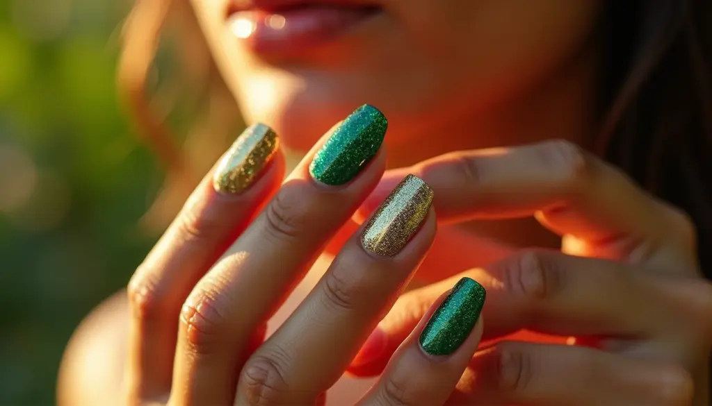 45 Ideias de Unha para Ano Novo: Metalizado, Glitter e Sorte em 2026