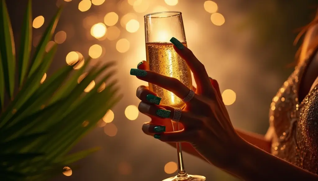 47 inspirações de unha para o ano novo que duram a noite toda