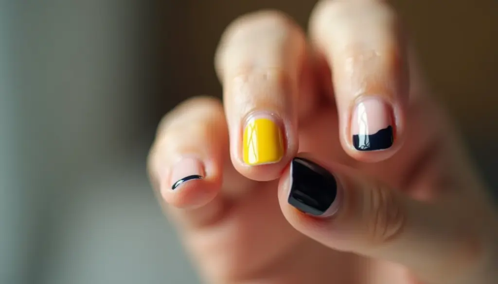 Mancha amarela na unha: fungo ou esmalte escuro? Faça o teste