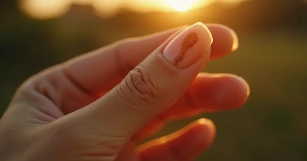 Mancha marrom na unha da mão: o sinal que 91% ignoram (e pode custar caro)