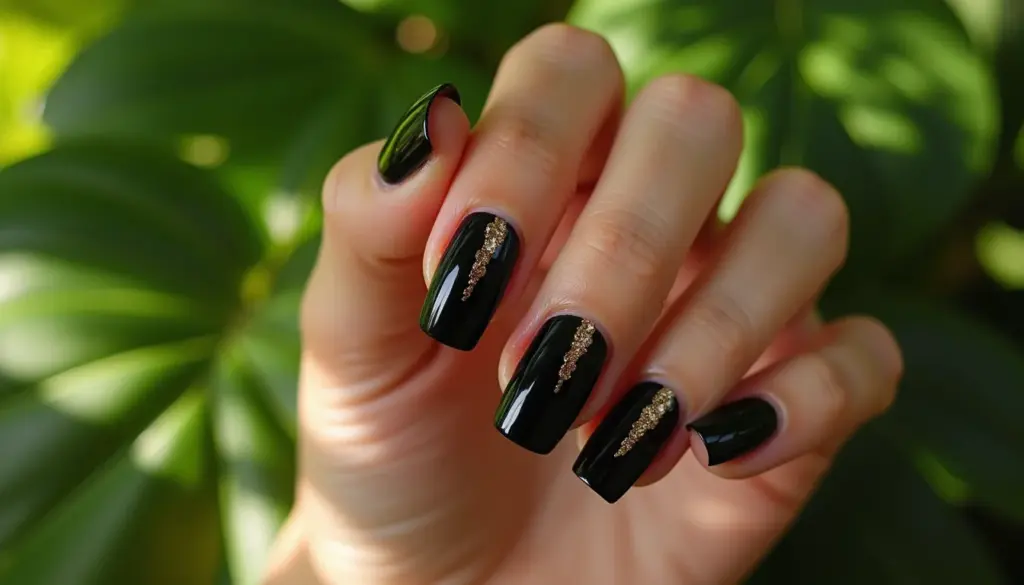 87 Modelos de Unha em Gel Decorada Preta que São Tendência em 2026