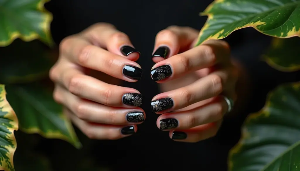 67 Modelos de Unha em Gel na Cor Preta para Arrasar em 2026