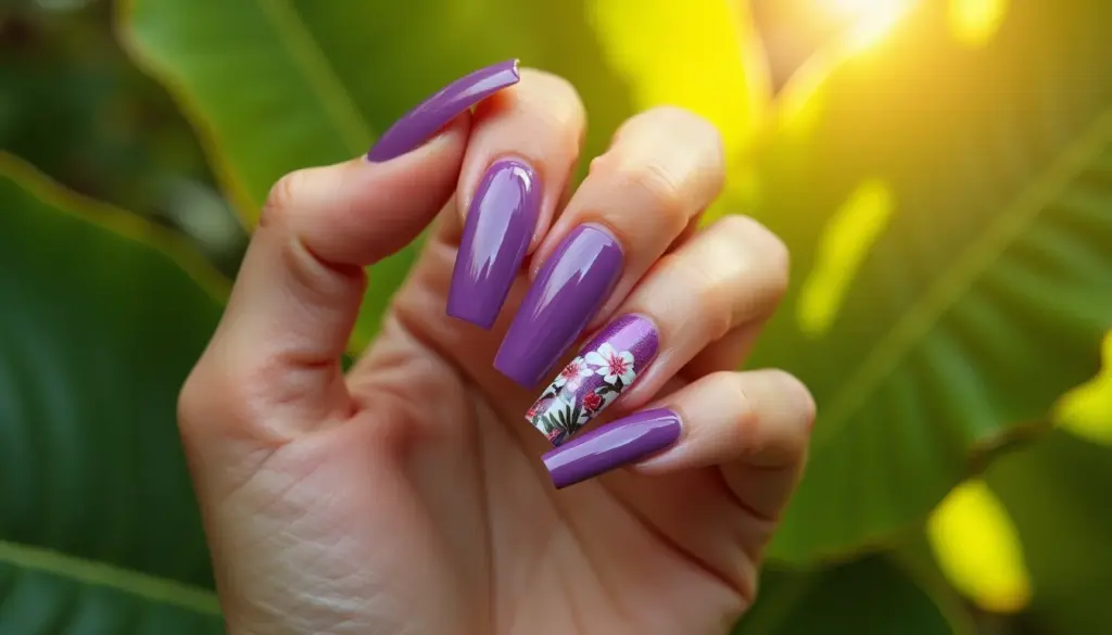 43 Modelos de Unha em Gel Roxa Que São Tendência em 2026