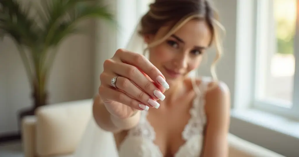 21 Ideias de Noiva Unha em Gel para Casamento: Brilho Perfeito do 'Sim' à Lua de Mel