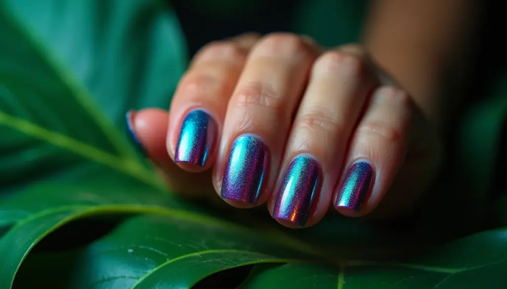 87 Ideias de Pó Asa de Borboleta Unha para Efeito Furta-Cor Perfeito