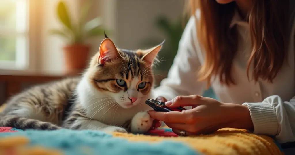 Pode cortar a unha do gato? O truque que transforma pânico em paz