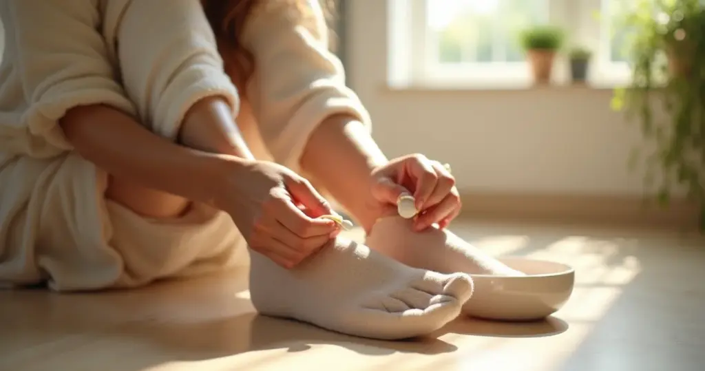 Remédio caseiro para micose na unha: o ritual diário que realmente funciona