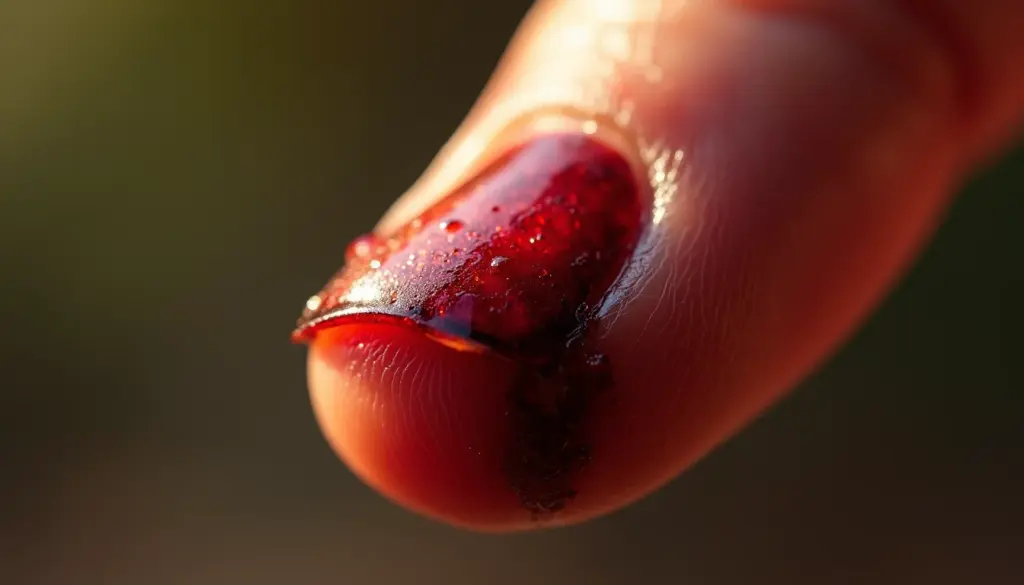 Sangue preso na unha: o que fazer antes de furar e piorar tudo
