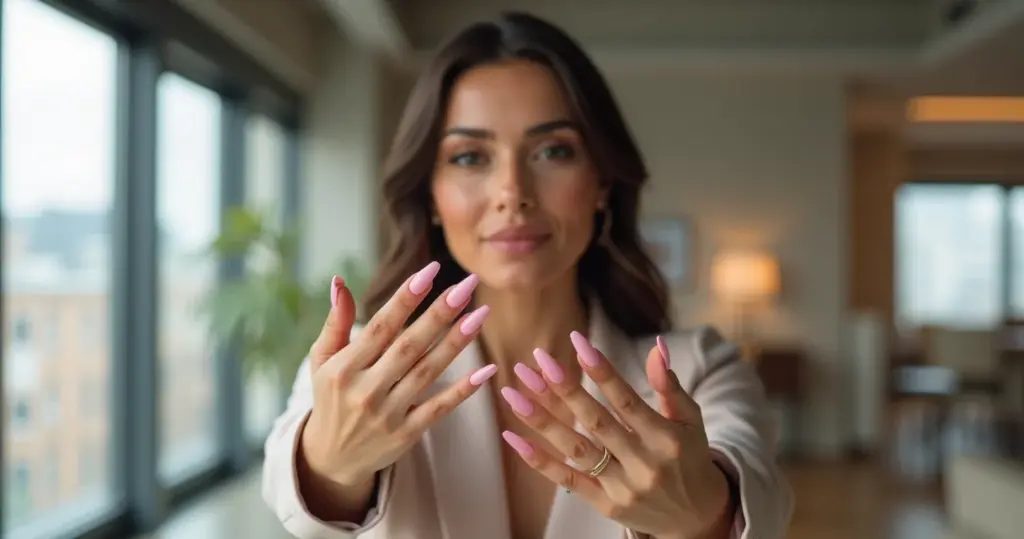 17 Ideias de Unha Almond Rosa para Mãos Elegantes em 2026