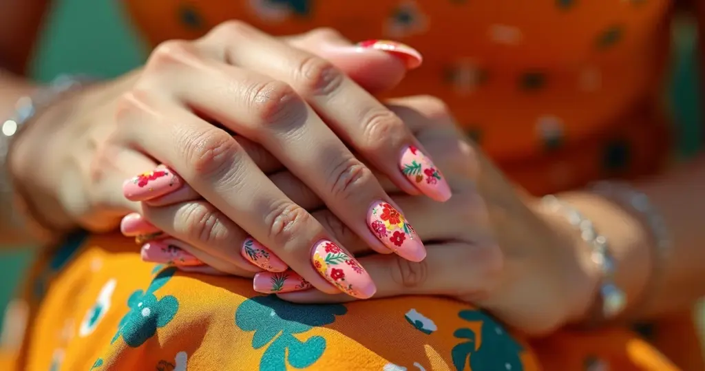 32 Ideias de Unha Amendoada Decorada Que Não Quebram