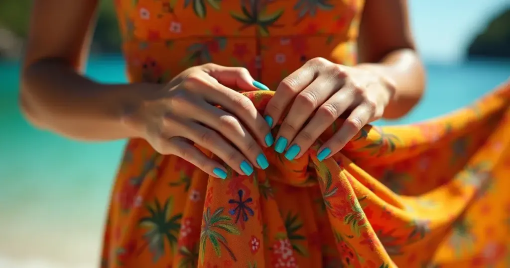 8 Ideias de Unha Azul Claro que Transformam Seu Look em 2025