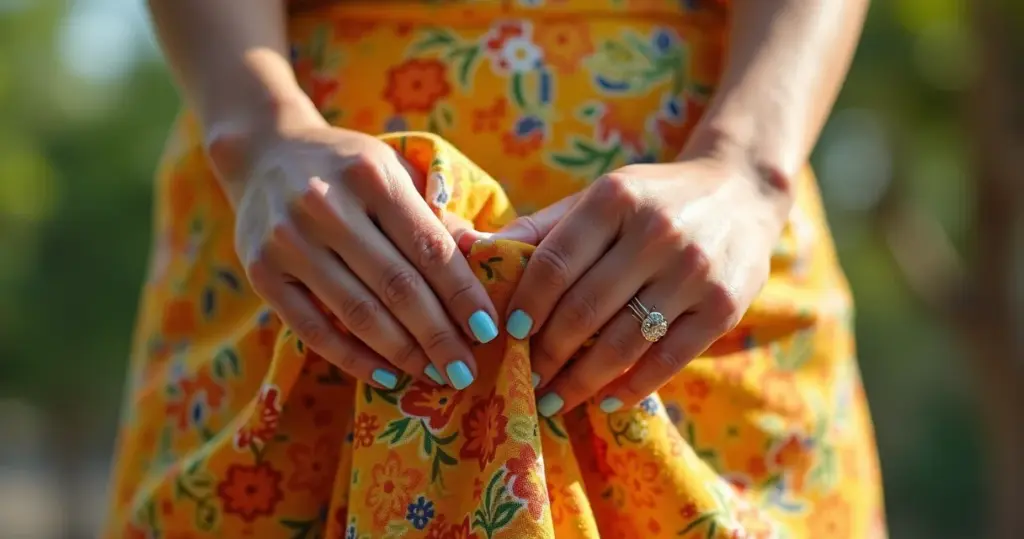 15 Ideias de Unha Azul Claro com Francesinha Branca que Funcionam em Qualquer Ocasião