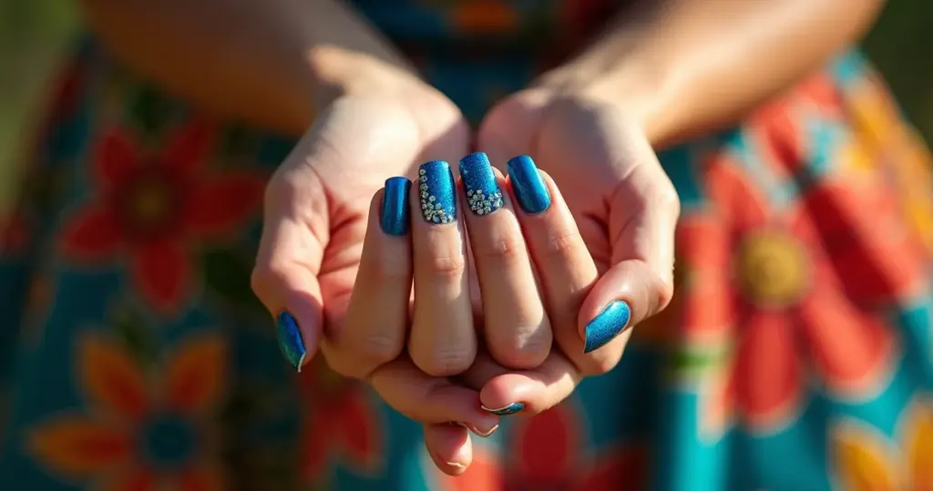 17 Ideias de Unha Azul Decorada Que Vão Mudar Seu Visual Hoje