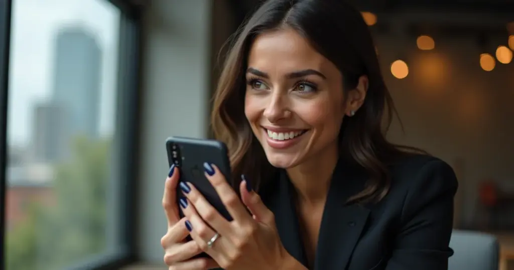 27 Ideias de Unha Azul Escuro com Francesinha que Vão Virar seu Coringa 27 Ideias de Unha Azul Escuro com Francesinha que Vão Virar seu Coringa