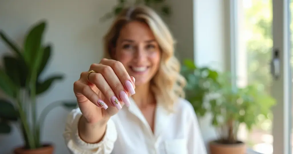 15 Ideias de Unha Baby Boomer Decorada Que Transformam Suas Mãos em 1 Dia