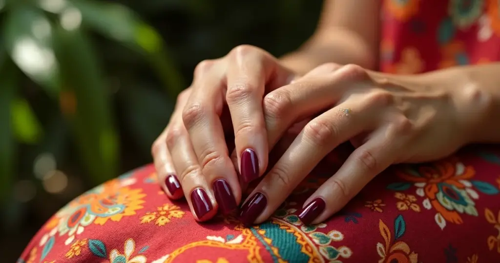 13 Truques de Unha Bailarina Vinho Que Vão Transformar Suas Mãos