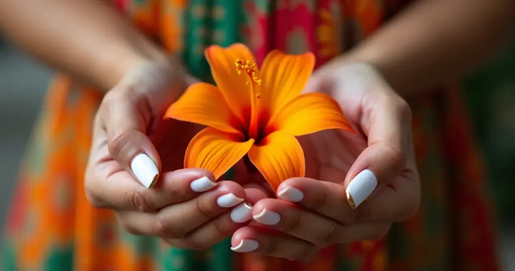 12 Ideias de Unha Branca com Francesinha Dourada para Você Arrasar em 2026