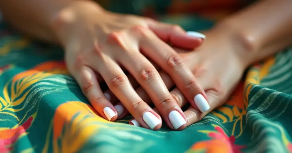 17 Ideias de Unha Branco Perolado: O Brilho de Rica Que Você Faz em Casa