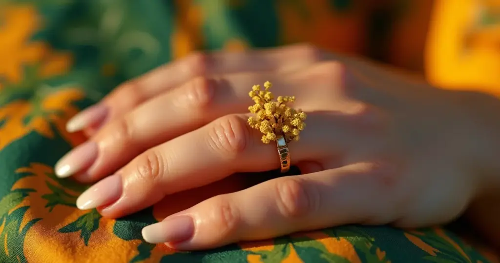 8 Ideias de Unha com Flor Seca Que Vão Transformar Sua Manicure Básica