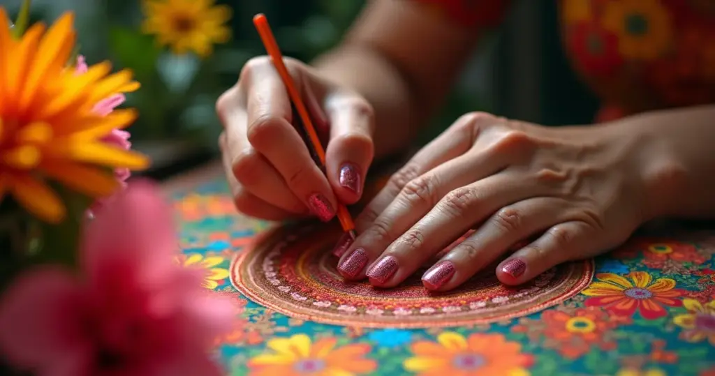 27 Ideias de Unha com Glitter que Transformam Seu Look em 5 Minutos