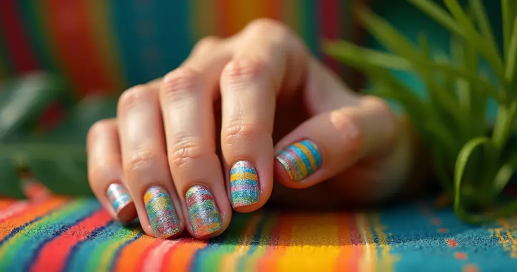 14 Ideias de Unha com Listras: Decora Fácil + Sinais de Saúde 14 Ideias de Unha com Listras: Decora Fácil + Sinais de Saúde