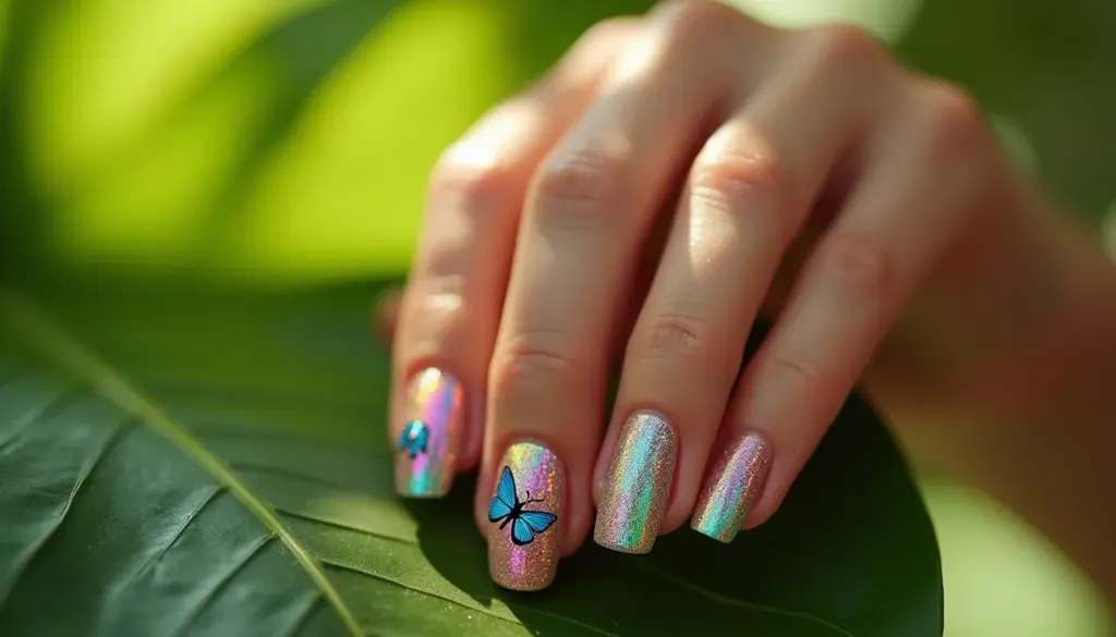 87 Ideias de Unha de Borboleta para Arrasar em 2026