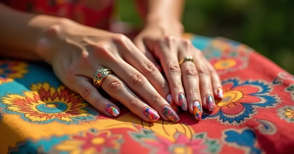 13 Ideias de Unha de Gel Amendoada Decorada que Vão Transformar Suas Mãos