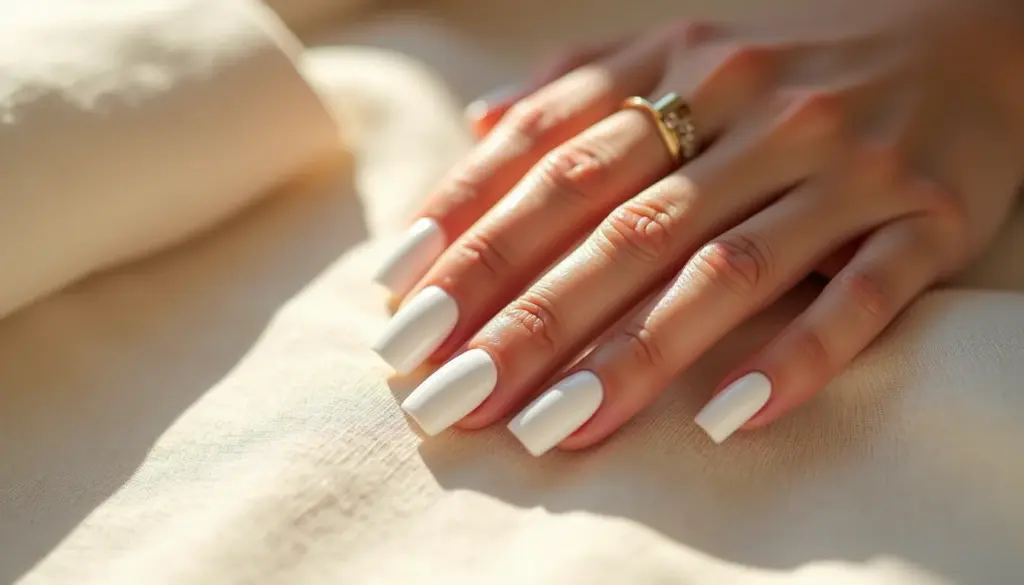 87 Ideias de Unha de Gel Branco para Arrasar em 2026