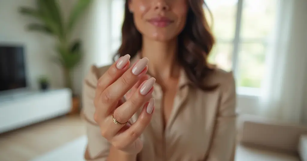 23 Ideias de Unha de Gel Chique e Elegante que Alongam Seus Dedos