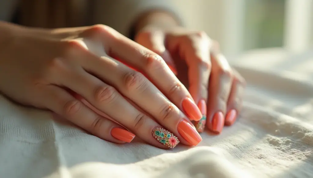 55 Ideias de Unha de Gel Decorada Amendoada que Duram Mais