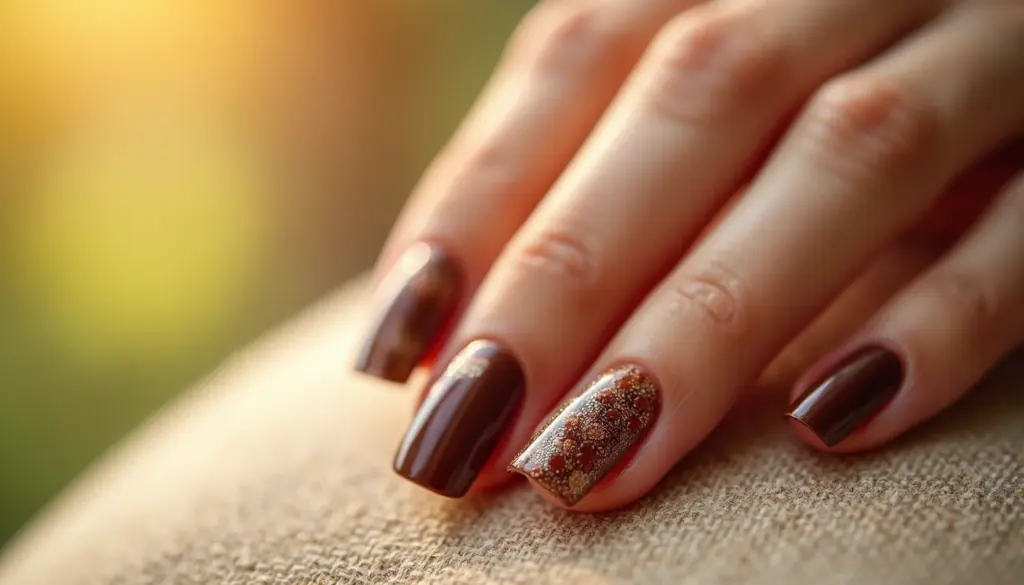 87 Ideias de Unha de Gel Decorada Delicada Marrom para 2026