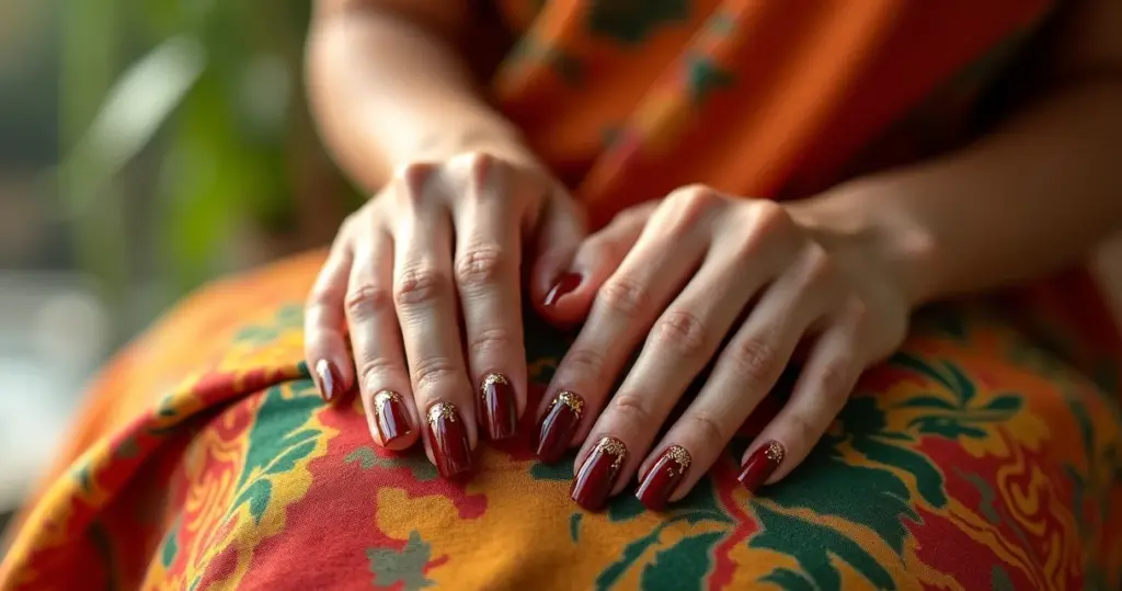 18 Ideias de Unha de Gel Decorada Marrom que Vão Transformar Seu Visual