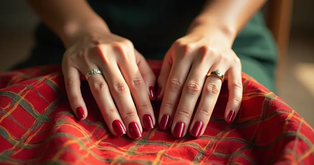 28 Ideias de Unha de Gel Natal para Brilhar nas Festas