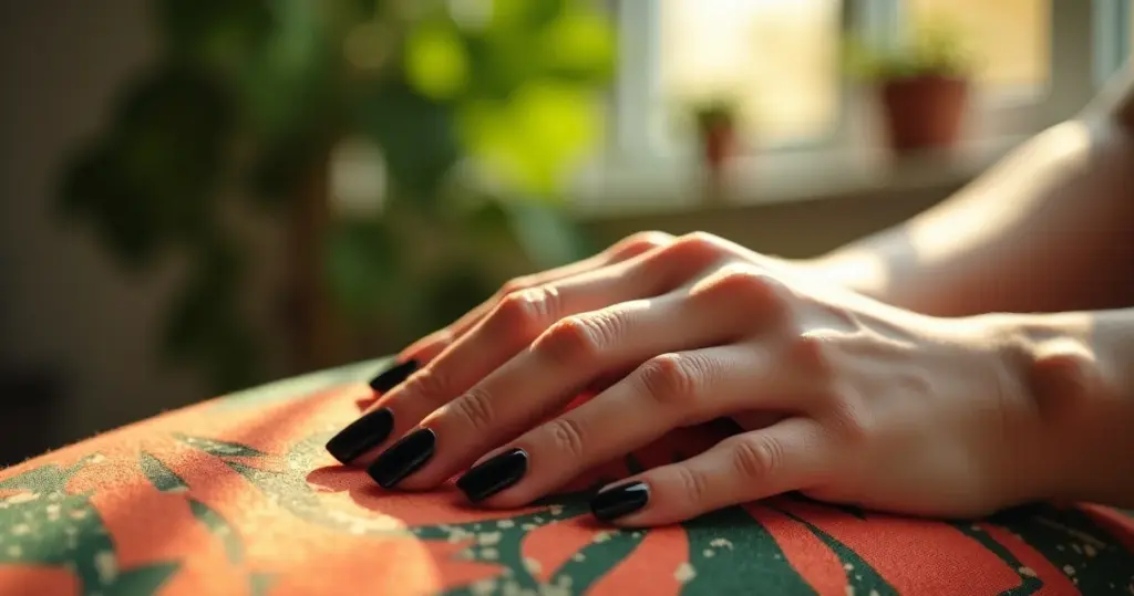 17 Ideias de Unha de Gel Preto Que Vão Te Deixar Poderosa