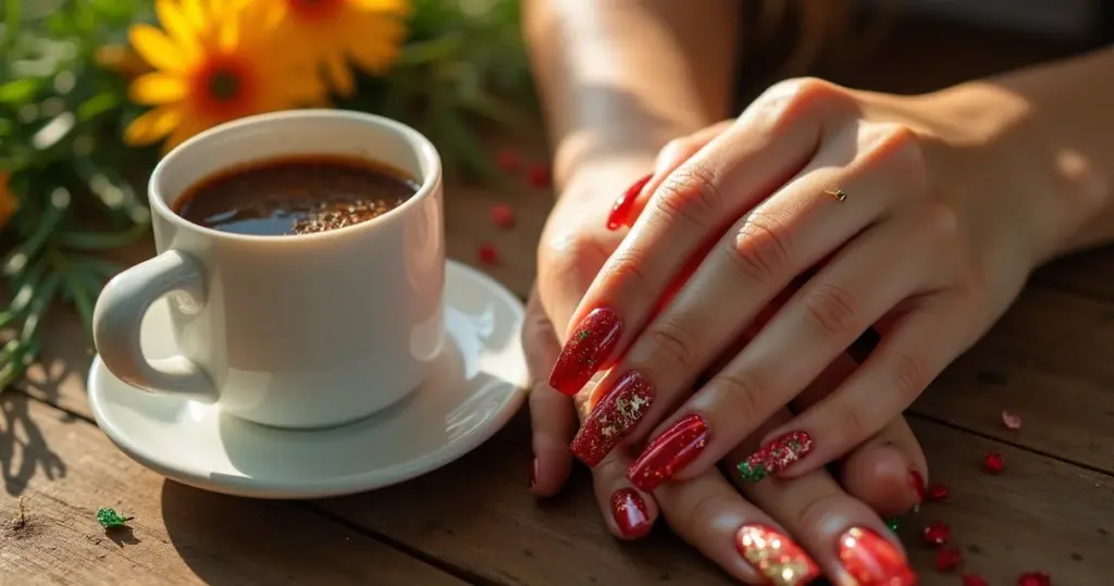 25 Ideias de Unha Decorada Natal e Ano Novo para Você Copiar Agora