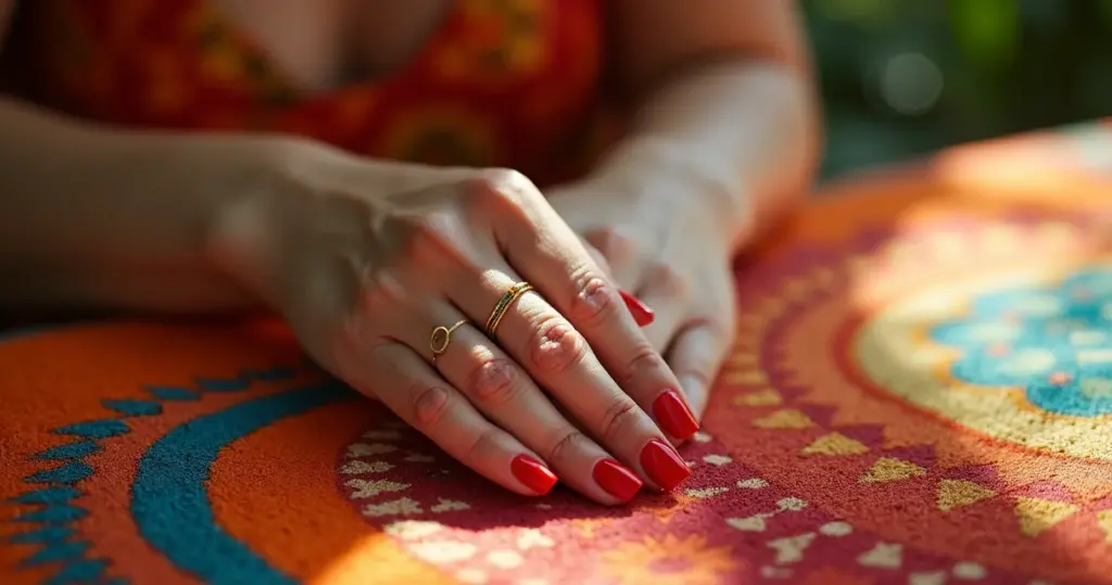 18 Ideias de Unha Decorada Vermelha que Vão Transformar Seu Look