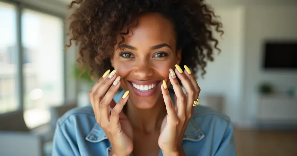 3 Dicas de Ouro para Unha em Gel Amarela Decorada Durar 3 Meses