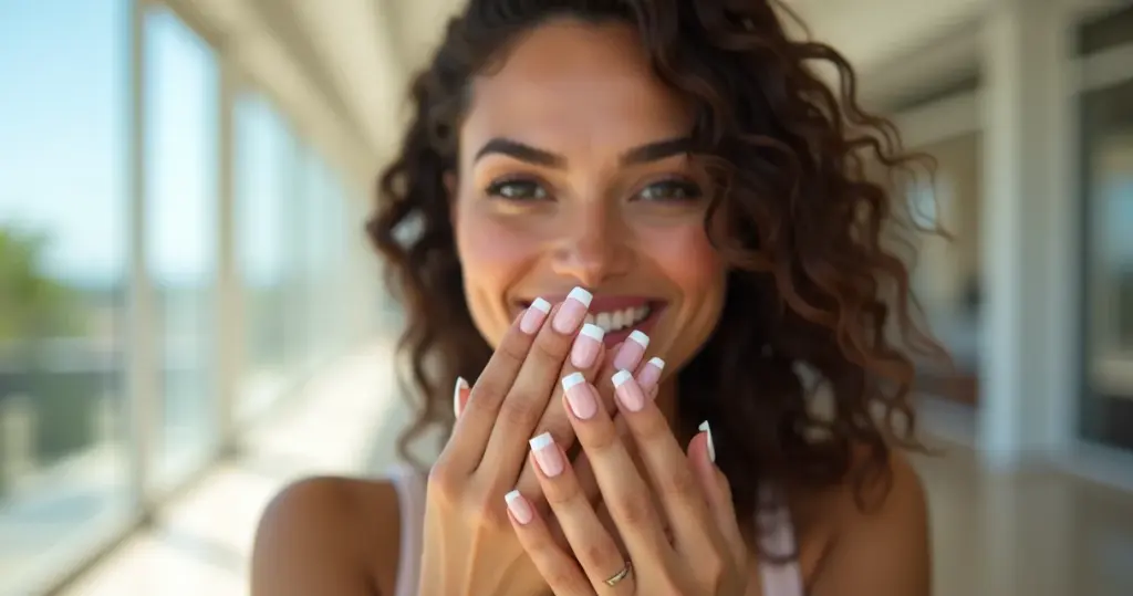 17 Ideias de Unha em Gel com Francesinha que Duram 3 Semanas