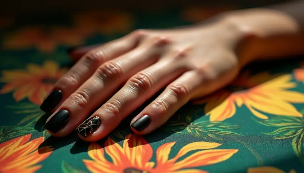 125 Ideias de Unha em Gel Decoração Preta para Arrasar em 2026